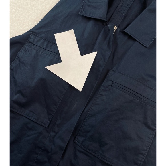 THEORY • Navy Blue Gemine Sleeveless Tiered A-Line Mini Dress - Picture 11 of 16